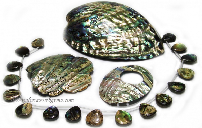 Abalone shell kralen