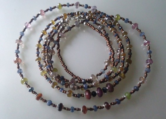 Inspiratie edelsteen ketting