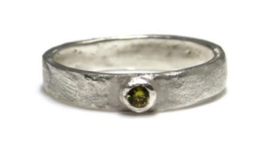 zilver klei ring